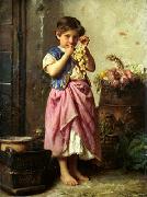 Antonio Rotta L'enfant avec les raisins oil